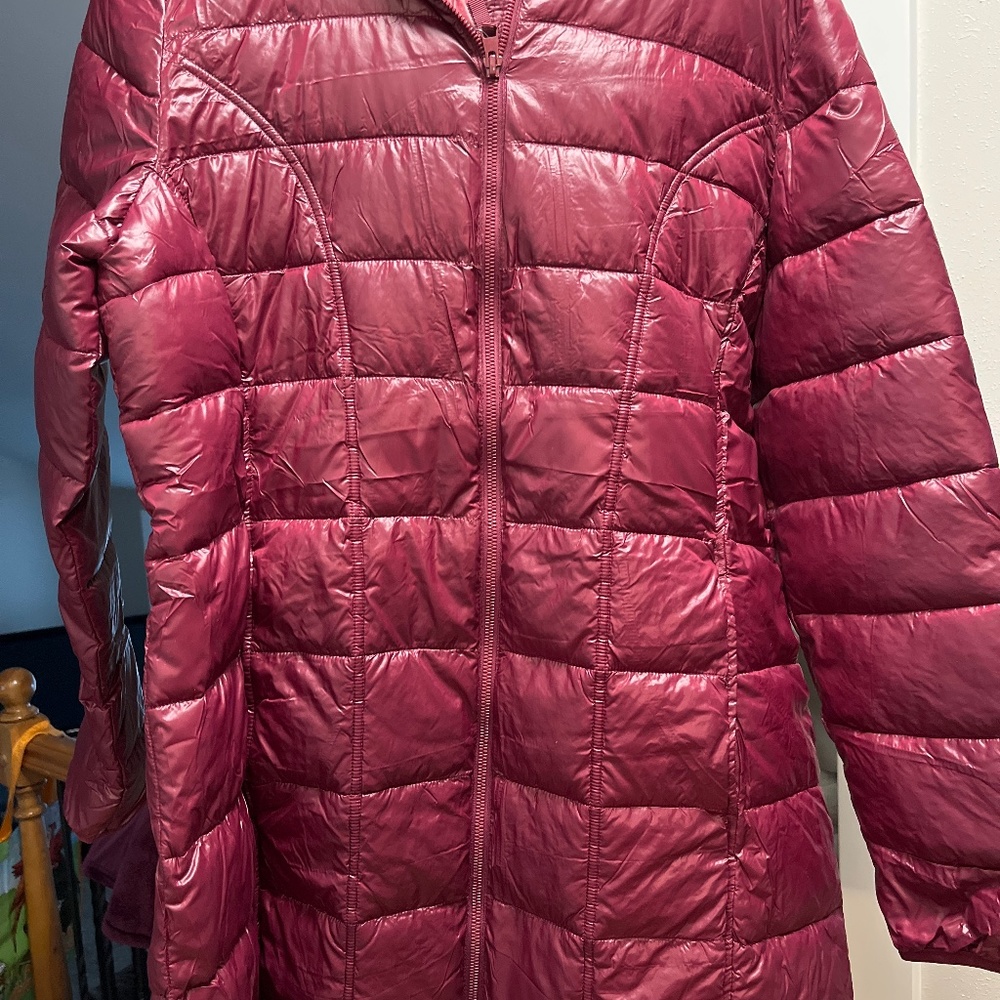 Heavy puffing coat
